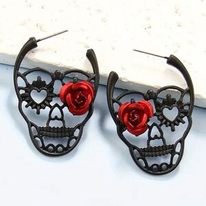 ✨Betsey Johnson Sugar Skull Earrings